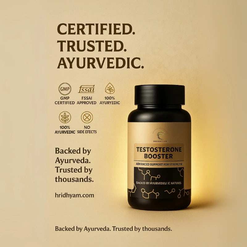 Hridhyam's Vitality Prime -The Testosterone Booster