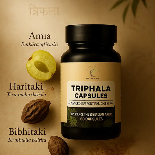 Hridhyam's Gut Restore- The Triphala Capsules